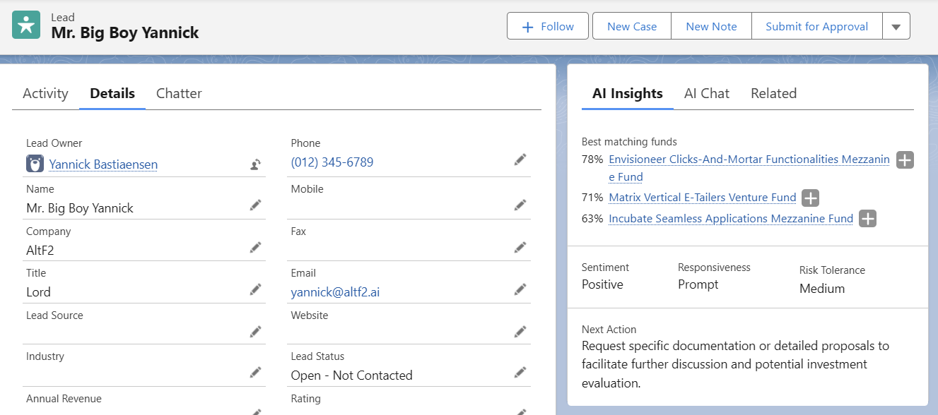SalesForce Extension